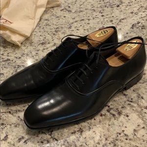 Salvatore Ferragamo Men’s black lace up size 11